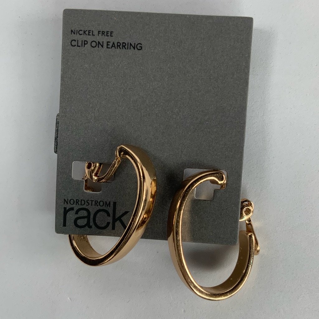 Nordstrom Rack Hoop Clips Earrings